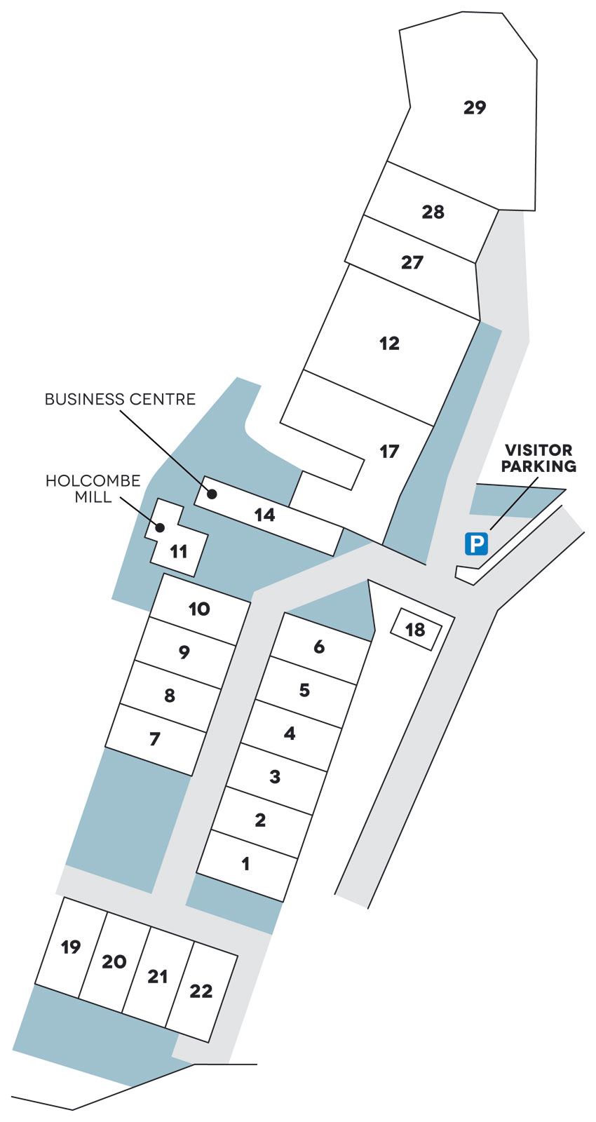 Spring Mill location site plan