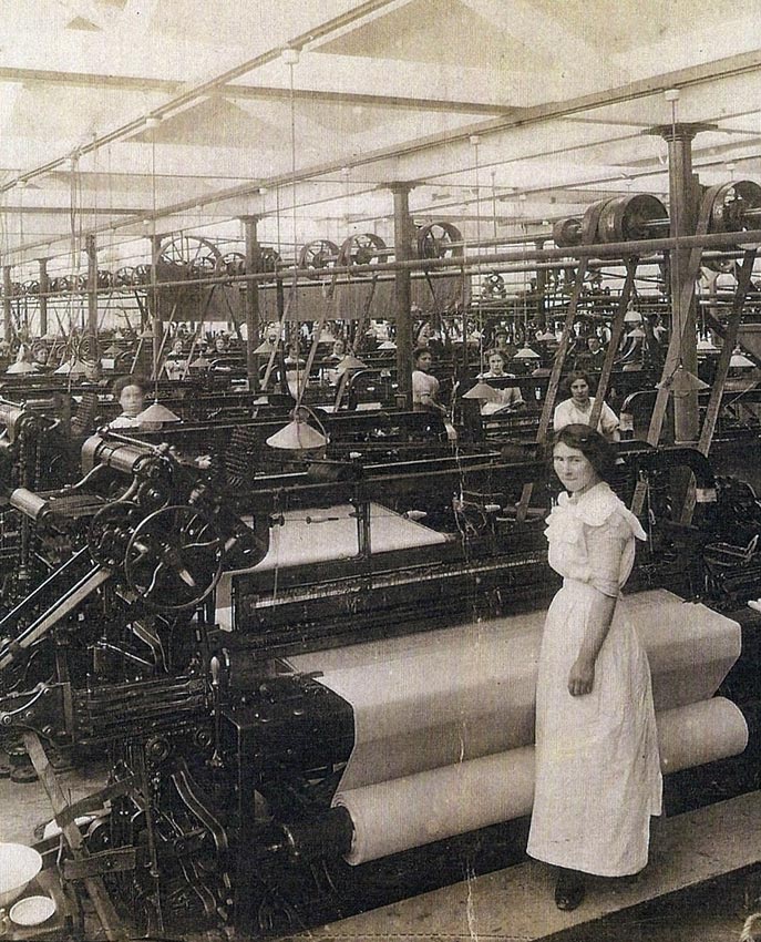 Weaving Shed in 1912